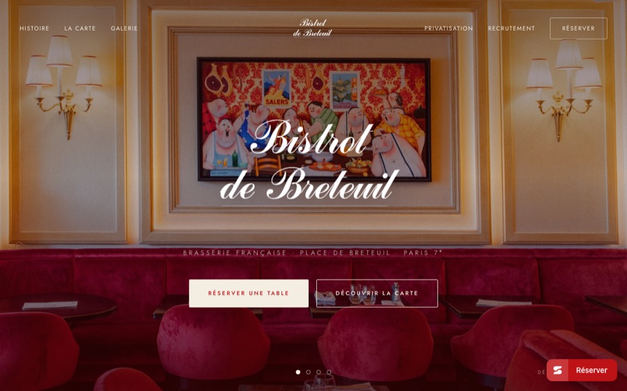 Site du Bistrot de Breteuil