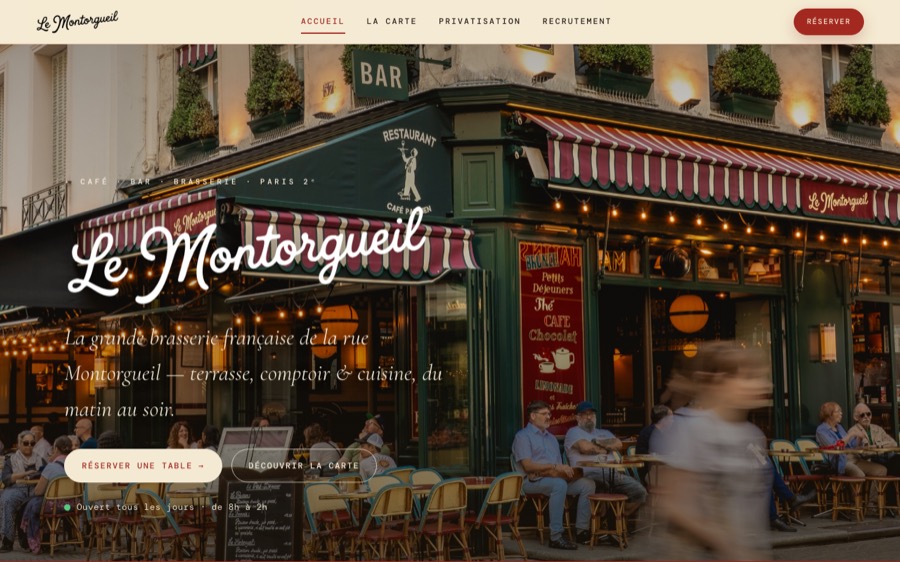 Site du Montorgueil, Paris