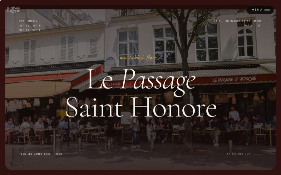 Site du Passage Saint-Honoré